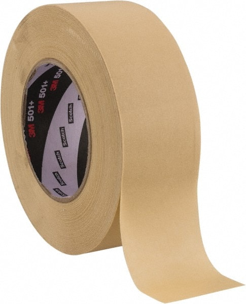 Masking Tape: 48 mm Wide, 55 m Long, 7.3 mil Thick, Tan MPN:7000138488