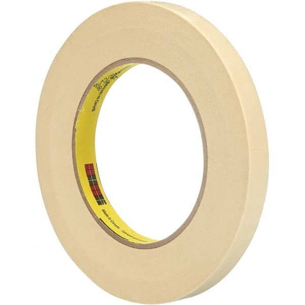 Masking Tape: 60 yd Long, 6 mil Thick, Tan MPN:7010334163