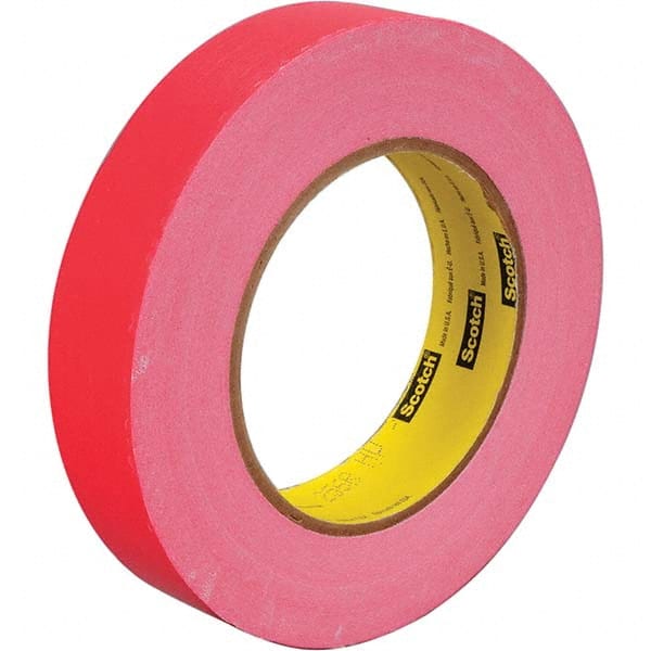 Masking Tape: 60 yd Long, 6.7 mil Thick, Red MPN:7010372864