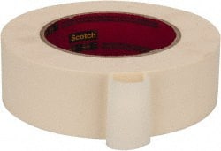 Masking Tape: 38 mm Wide, 60 yd Long, 6 mil Thick, Tan MPN:7100025511