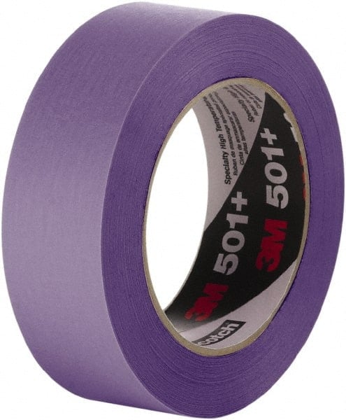 Masking Tape: 24 mm Wide, 55 m Long, Purple MPN:7100086194