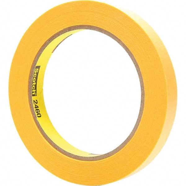 Masking Tape: 60 yd Long, 3.3 mil Thick, Gold MPN:7100141029