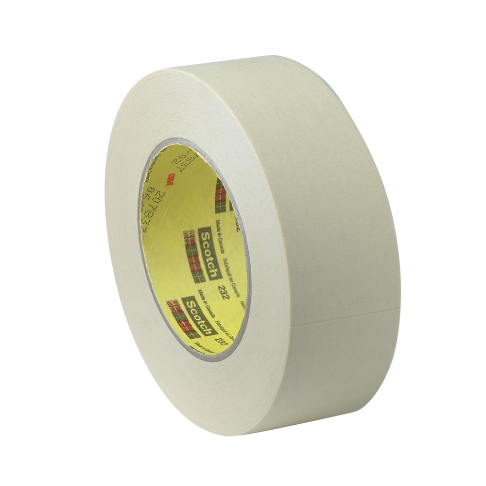 Scotch 232 Masking Tape, 2in x 60 Yd. (Min Order Qty 2) MPN:2322