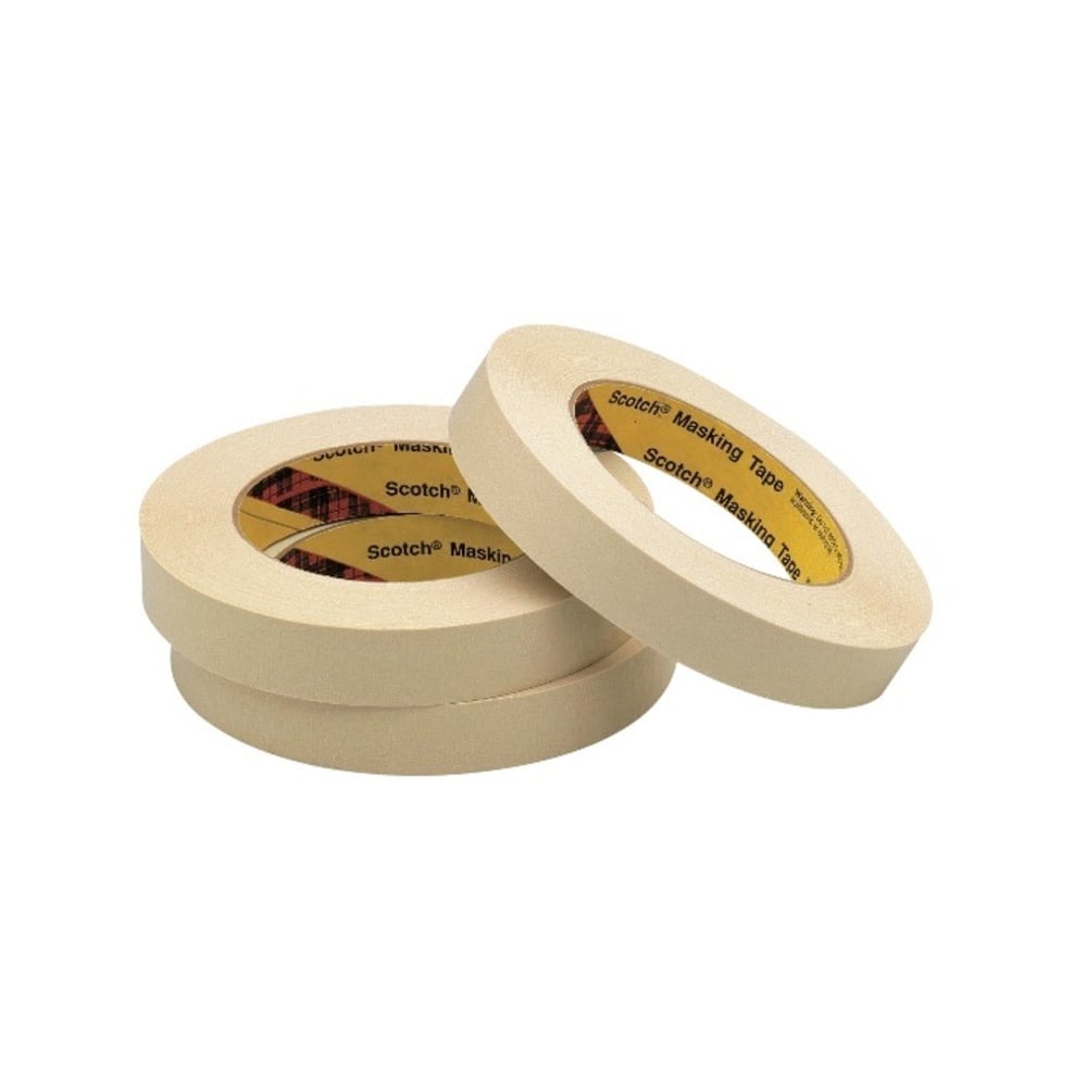 Scotch 232 Masking Tape, 3/4in x 60 Yd. (Min Order Qty 4) MPN:23234