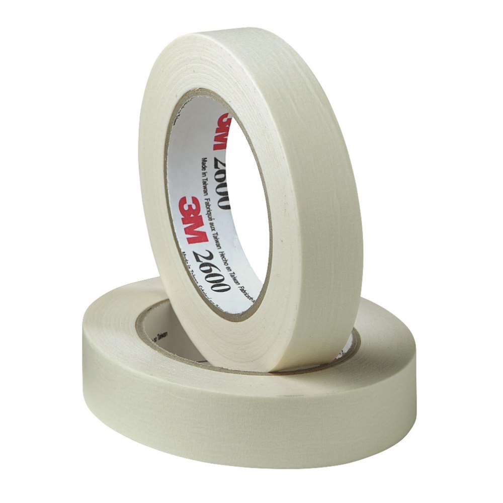 3M Highland Masking Tape, 1in x 60 yd., Cream (Min Order Qty 28) MPN:2600