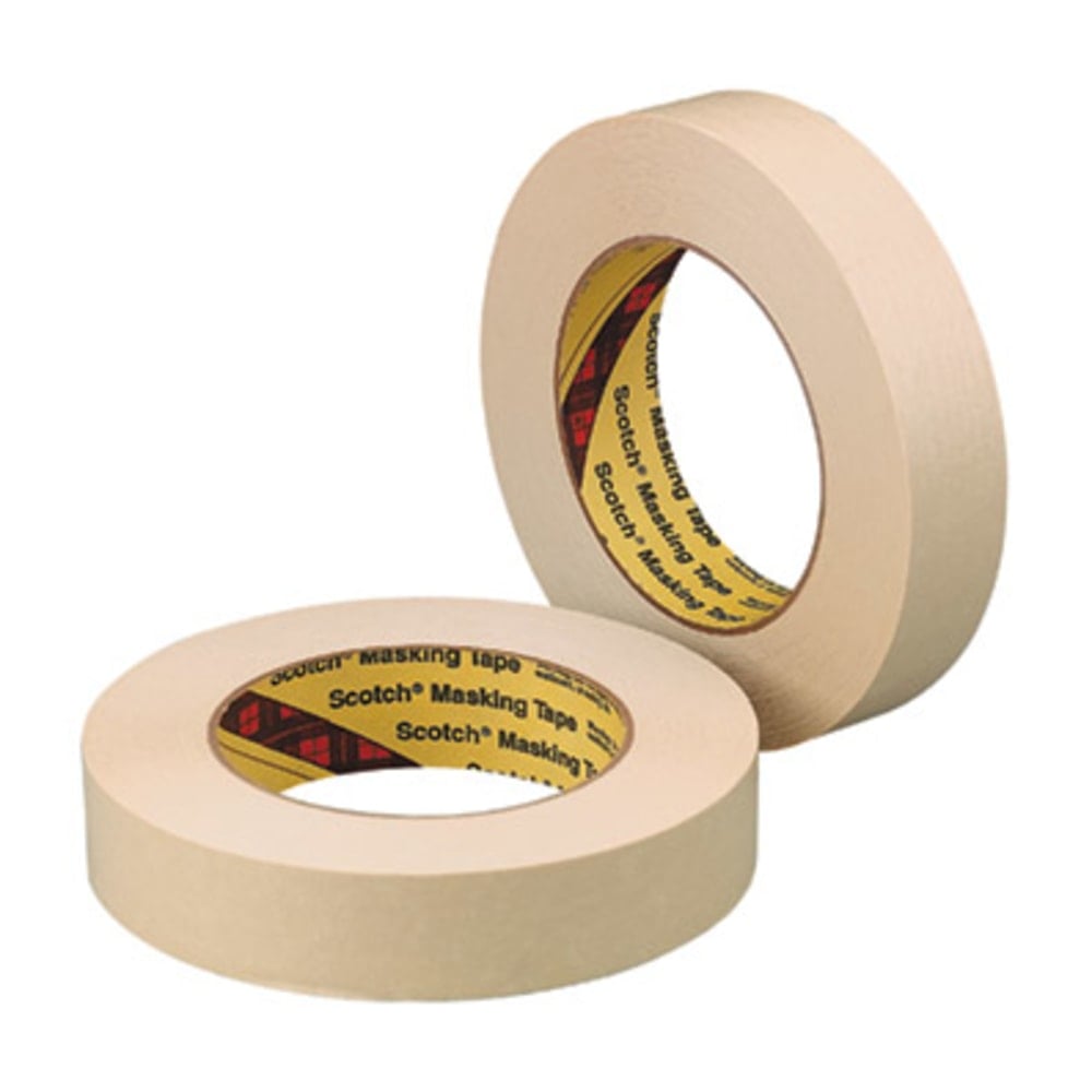 Scotch Paper Masking Tape, 3/4in x 60 Yd., Tan (Min Order Qty 3) MPN:MMM20234BULK