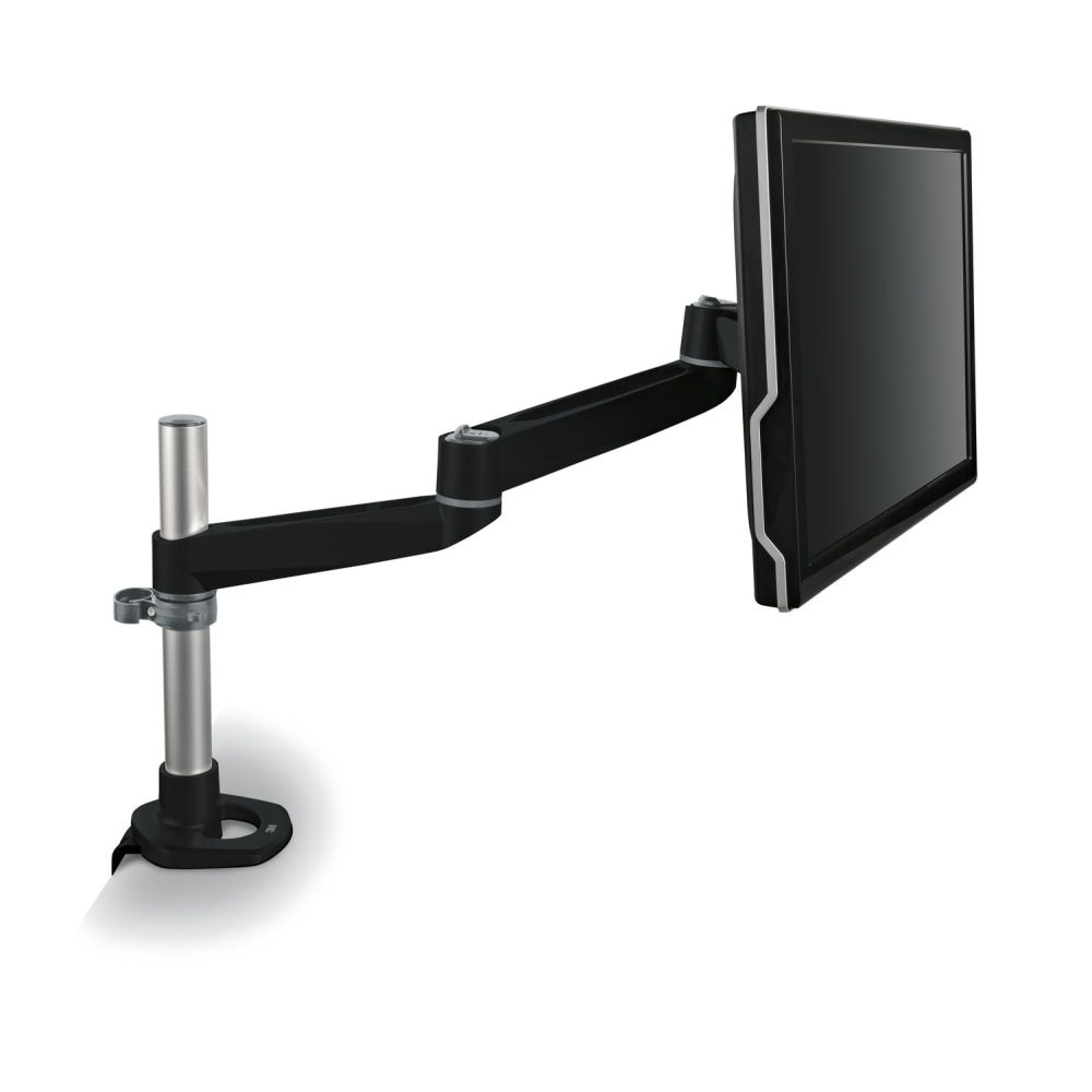 3M MA140MB Dual-Swivel Monitor Arm, Desk Mount, Black MPN:MA140MB