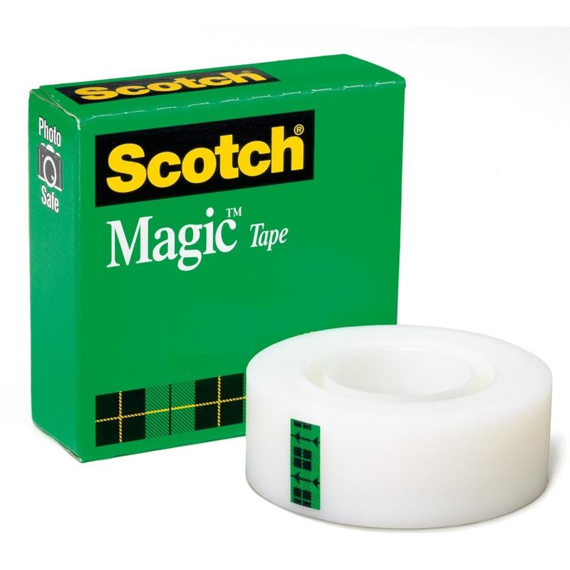 Scotch Tape Refill, 1in x 1296in, Matte Clear, Pack of 1 rolls (Min Order Qty 12) MPN:81011296