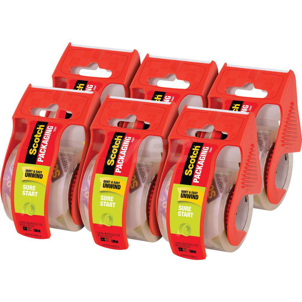 Box Sealing & Label Protection Tape, Color: Clear  MPN:7010332305