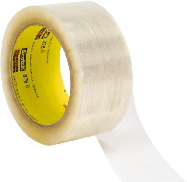 Packing Tape: Clear, Rubber Adhesive MPN:7000001199