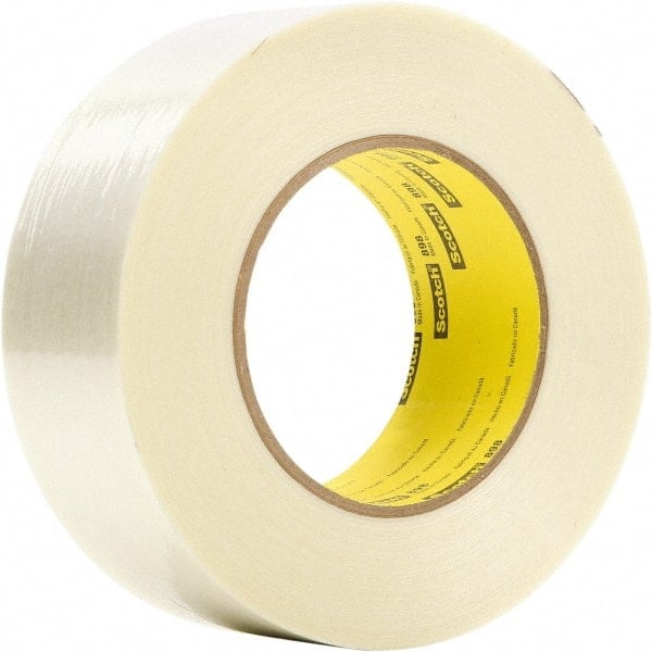 Packing Tape: 330' Long, Clear, Rubber Adhesive MPN:7000123844