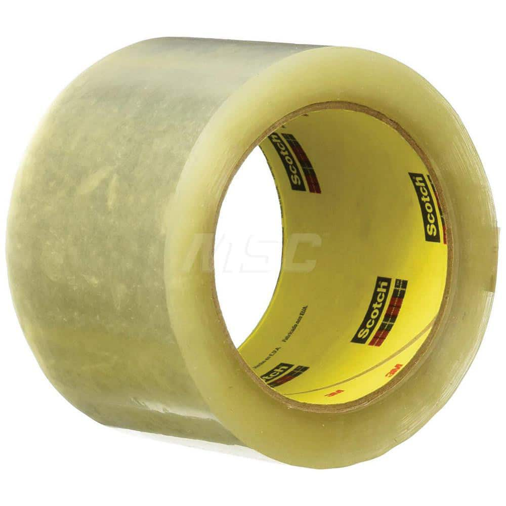 Packing Tape: Clear, Hot Melt Rubber Resin Adhesive MPN:888519011386