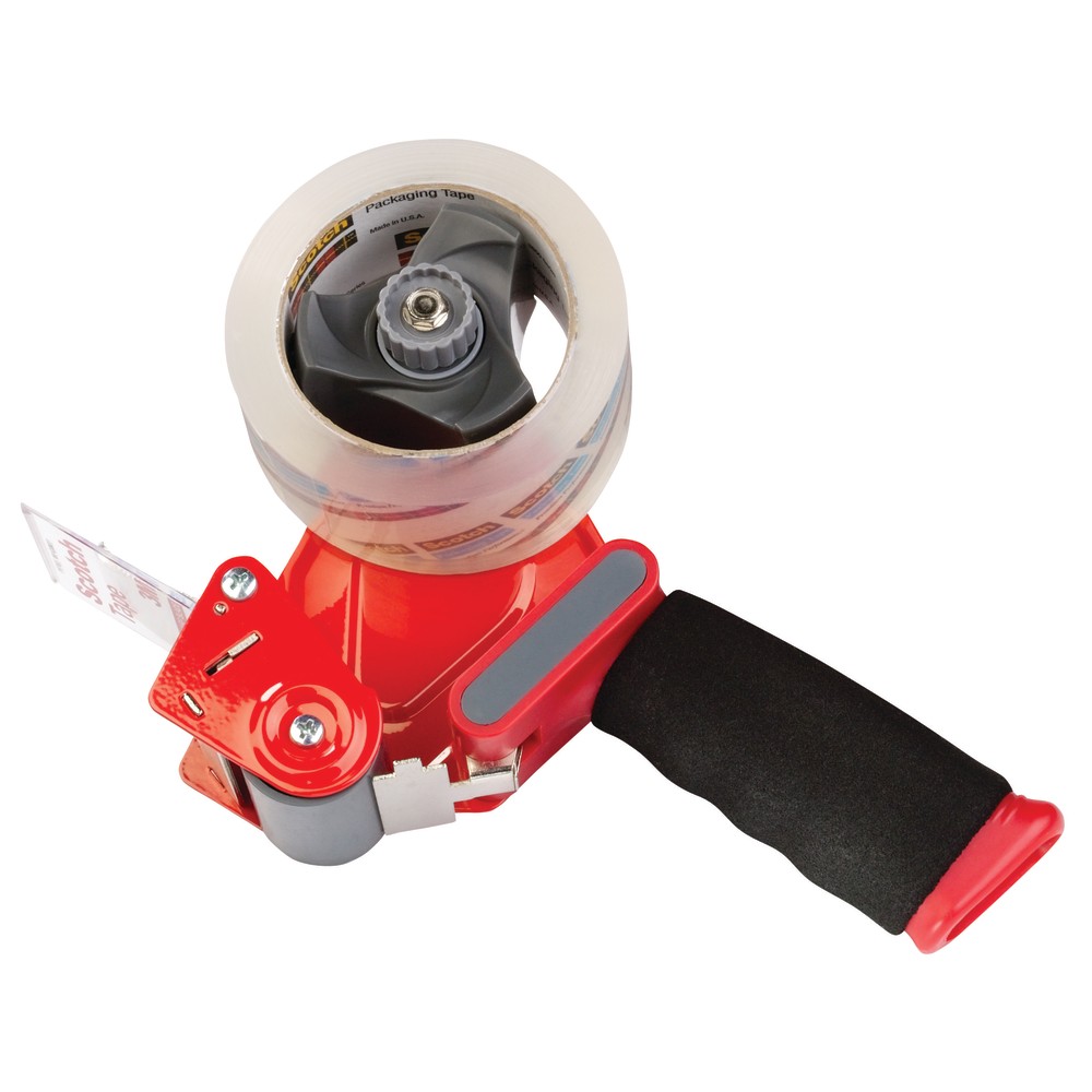 Scotch Packing Tape Dispenser With Retractable Blade, Red (Min Order Qty 2) MPN:ST-181