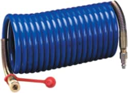 50 Ft. Long, High Pressure Coiled SAR Supply Hose MPN:7000005414