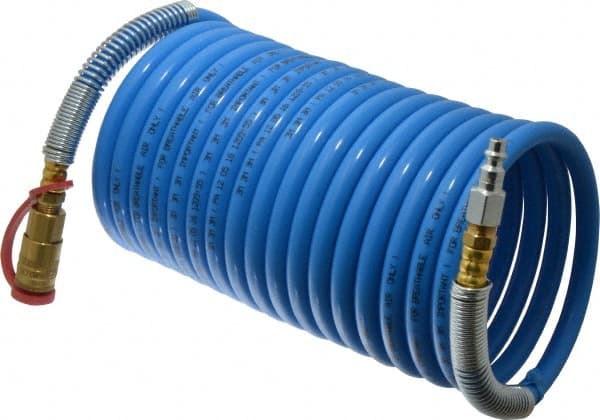 25 Ft. Long, High Pressure Coiled SAR Supply Hose MPN:7000031122