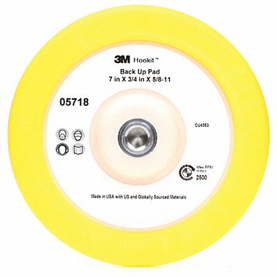 Hook-and-Loop Disc backup Pad 7D MPN:05718