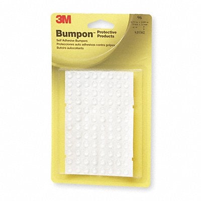 Bumper Self Adhesive 0.085 In H PK80 MPN:SJ5302