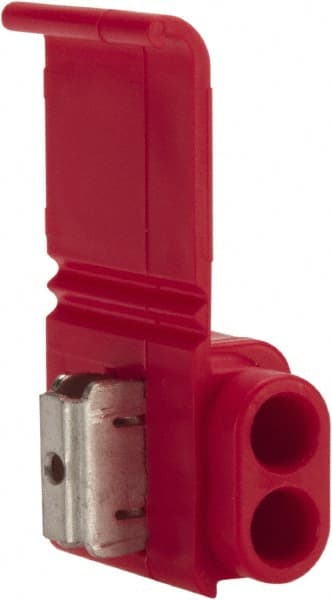 22 to 16 AWG, Red, IDC, Pigtail Quick Splice Connector MPN:7100166937