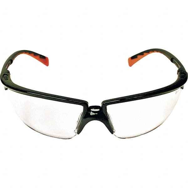 Safety Glass: Anti-Fog & Scratch-Resistant, Polycarbonate, Clear Lenses, Half-Framed, UV Protection MPN:7000127535