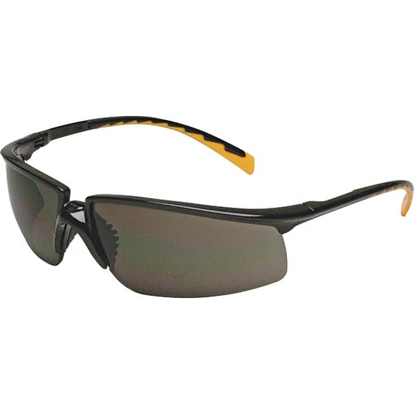 Safety Glass: PRIVO, Gray Lenses, Anti-Fog & Scratch-Resistant, ANSI Z87.1-2015 MPN:7000127536