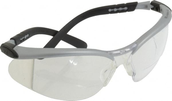 Magnifying Safety Glasses: BX, +1.5 Lens, Clear Lenses, Anti-Fog & Scratch Resistant, ANSI Z87.1 MPN:7000127661