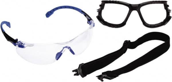 Safety Glass: Solus, Clear Lenses, Anti-Fog, ANSI Z87.1+ MPN:7100079186