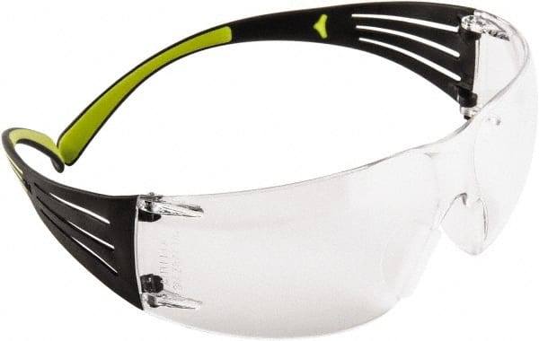 Safety Glass: SecureFit, Gray Lenses, Scratch-Resistant, ANSI Z87.1+ MPN:7100112436