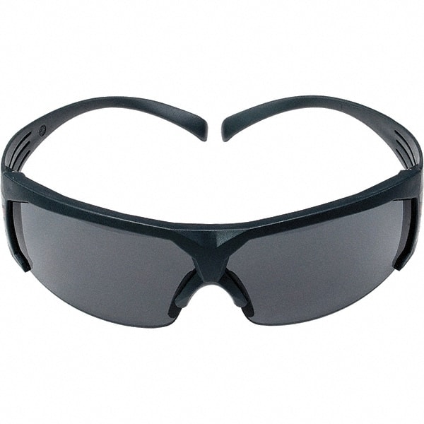 Safety Glass: Anti-Fog, Polycarbonate, Gray Lenses, Full-Framed, UV Protection MPN:7100128690