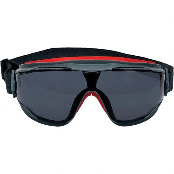 Safety Goggles: GoggleGear, Gray Lenses, Anti-Fog, ANSI Z87.1-2015 MPN:7100168468