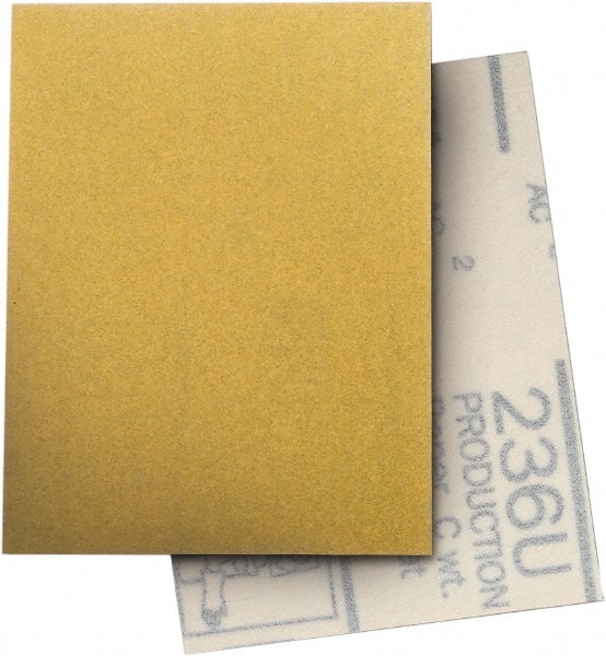 Sanding Sheet: 180 Grit, Aluminum Oxide, Coated MPN:7000119610