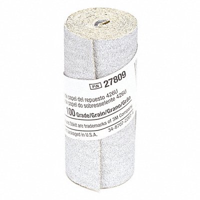 Sandpaper Roll 2 1/2 in W 4 1/2 ft L MPN:60440231565