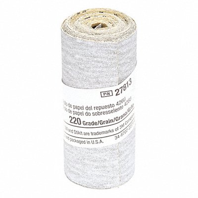 Sandpaper Roll 2 1/2 in W 7 7/8 ft L MPN:7000028211