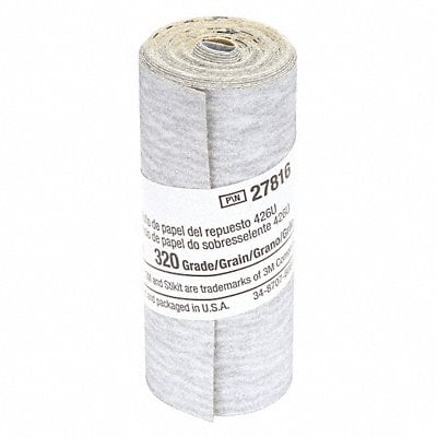 Sandpaper Roll 2 1/2 in W 8 1/4 ft L MPN:7100143208