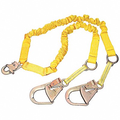 Shock-Absorbing Lanyard Yellow MPN:1244750