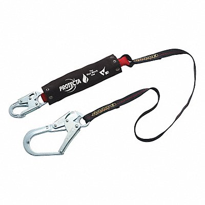 Hot Work Shock-Absorbing Lanyard Black MPN:1340128