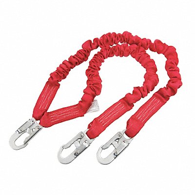 Shock-Absorbing Lanyard Red MPN:1340141