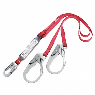 Shock-Absorbing Lanyard Red MPN:1340180