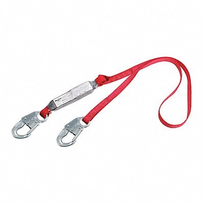 Shock-Absorbing Lanyard Red MPN:1341004