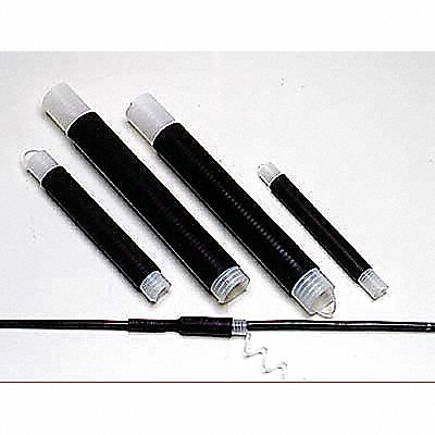 Cold Shrink Tubing 6 in Blk PK10 MPN:8428-6