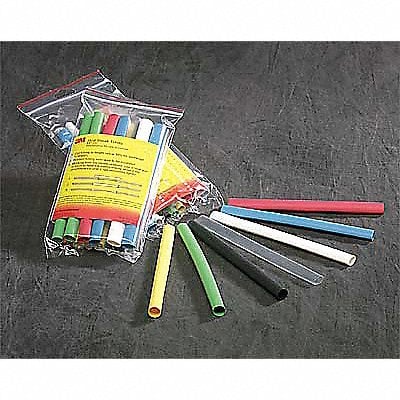 Shrink Tubing 4 ft Blk 0.187 in ID PK250 MPN:MW-3/16-48