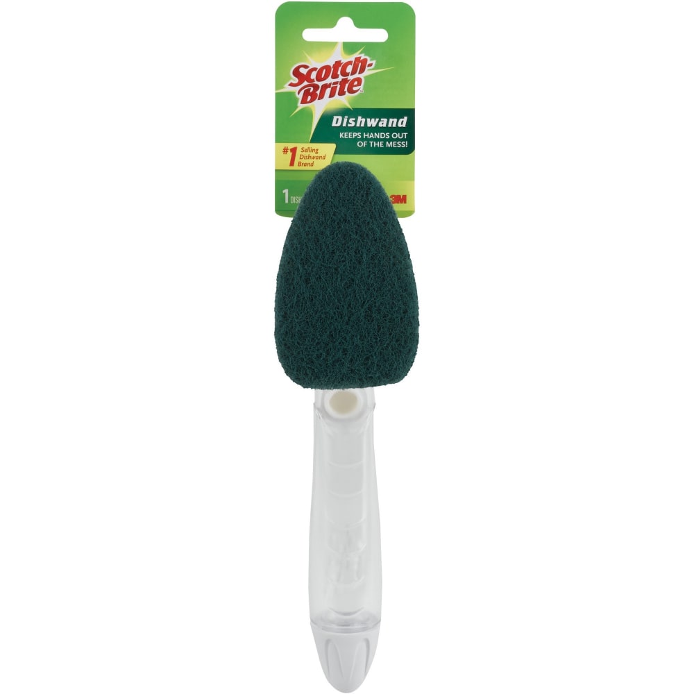 Scotch-Brite Heavy-Duty Dishwand - 4/Carton - Plastic - Green (Min Order Qty 4) MPN:6504CT