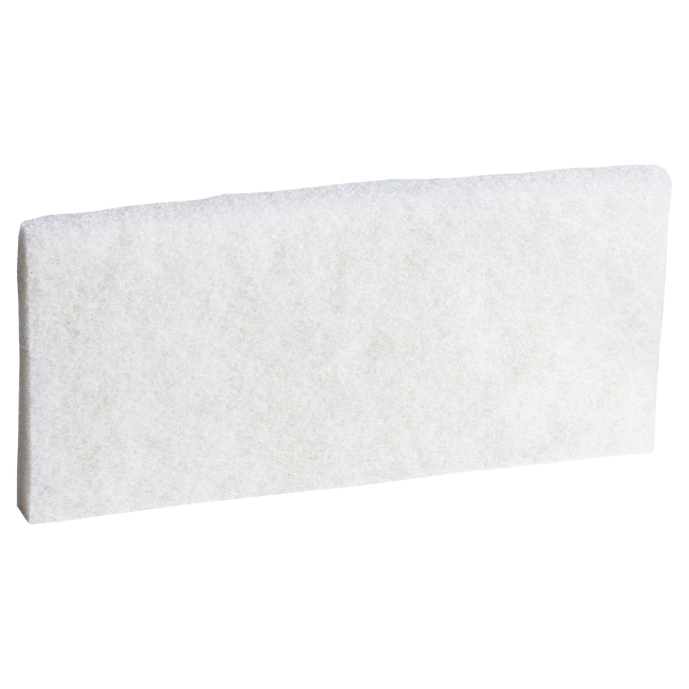 3M Doodlebug Cleaning Pads, 8440, 4 5/8in x 10in, White, Pack Of 5 Pads (Min Order Qty 5) MPN:8440