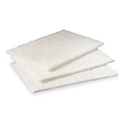 Scouring Pad 9 in L White PK60 MPN:00048011074450