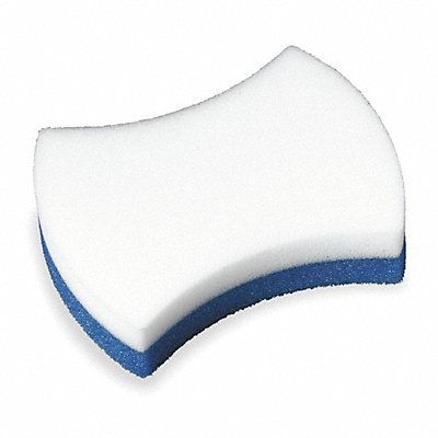 Scouring Pad 4 1/2 in L Blue/White PK4 MPN:4004CC