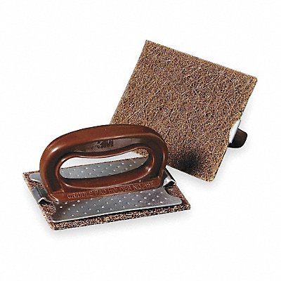 Hand Pad 6 in L Brown PK10 MPN:50048011083006