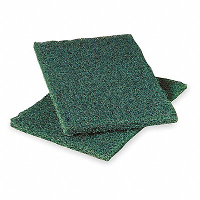 Scouring Pad 9 in L Green PK12 MPN:86