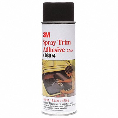 Spray Adhesive 24 fl oz Aerosol Can MPN:08074