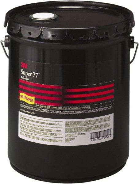 Spray Adhesive: 32.9 lb Pail, Translucent MPN:7000000919