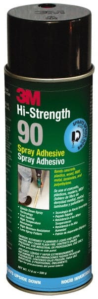 Spray Adhesive: 24 oz Aerosol Can, Clear MPN:7010292719