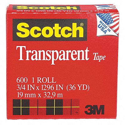 Office Tape 108 ft 3/4 in 2.3 mil UPVC MPN:600341296